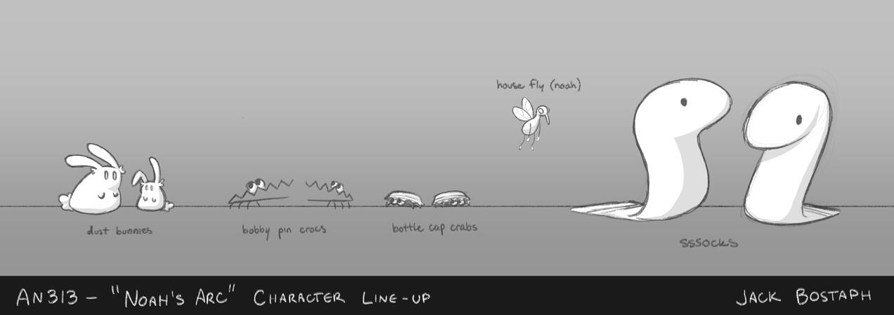 “Under the Couch Cushions” - Rough Character Line-Up