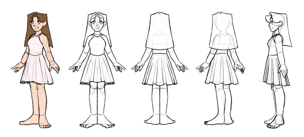 "Dear Diary" Short Film - Teen Julia Turnaround