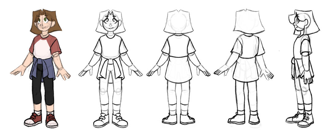 "Dear Diary" Short Film - Young Julia Turnaround