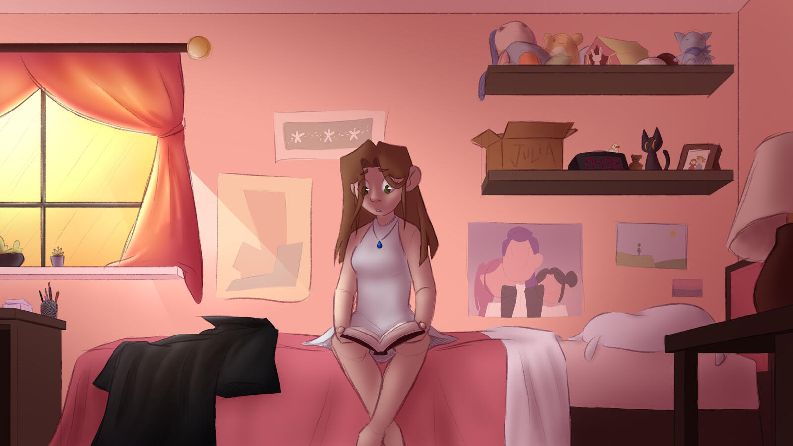 "Dear Diary" Short Film - Concept Illustration