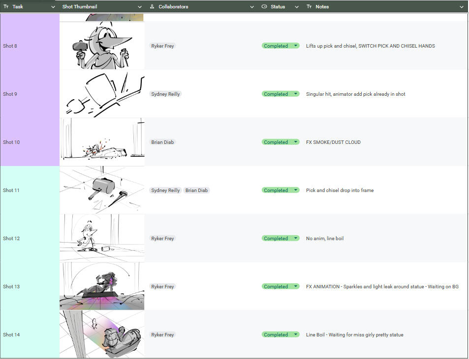 Animation Tracker (part 2)